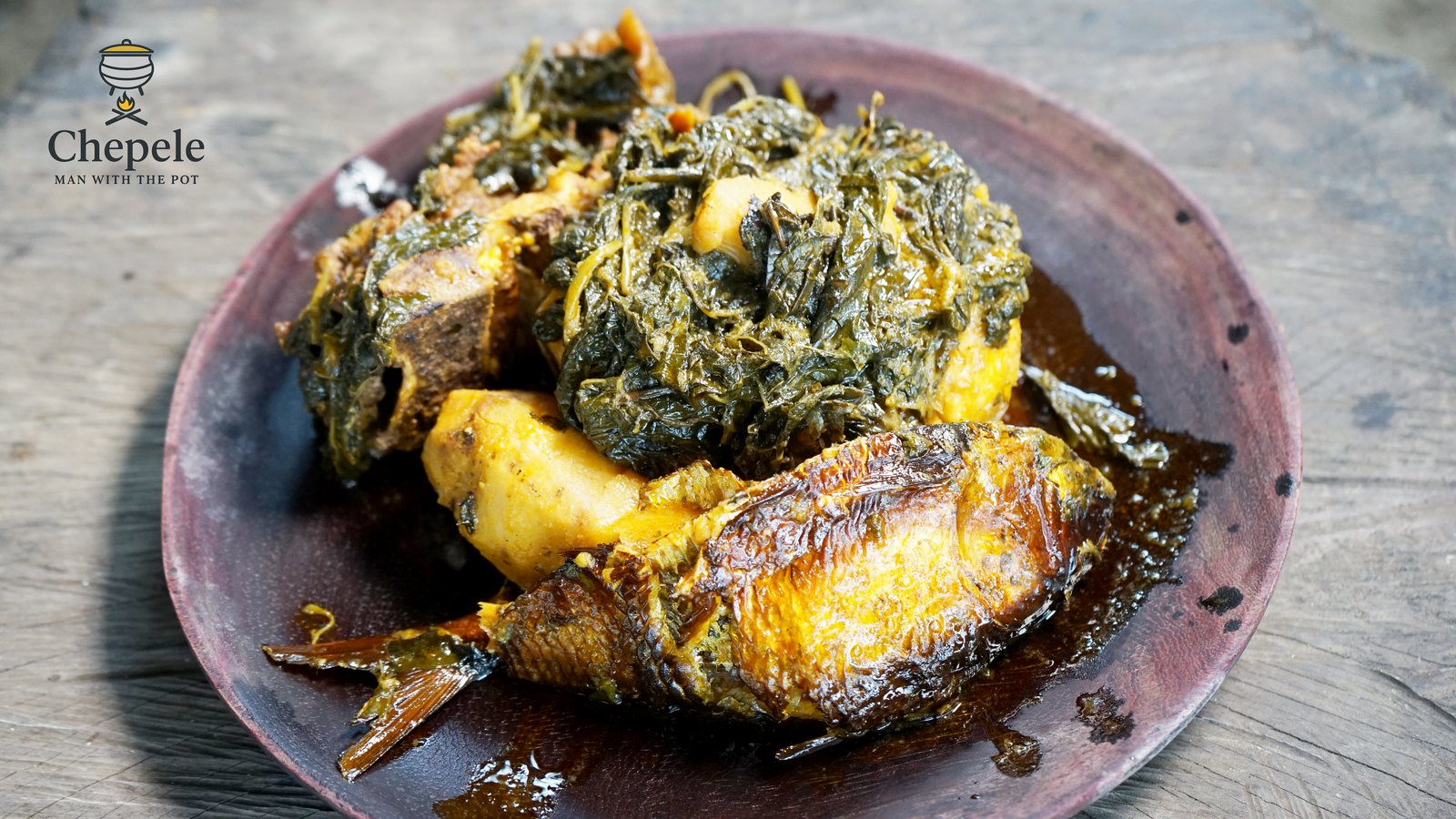 Poisson et légumes du pays. Photo : Chepele (chepele.com), avec son accord