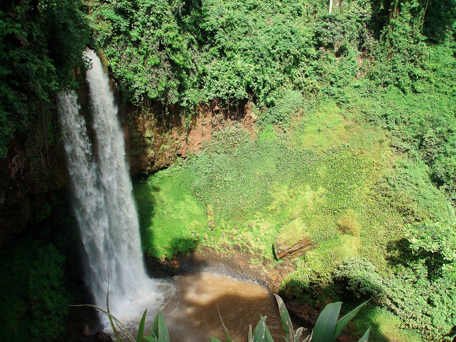 Les chutes de la Mouankeu, à Bafang. Photo : urskalberer / Wikimedia Commons, CC BY-SA 3.0