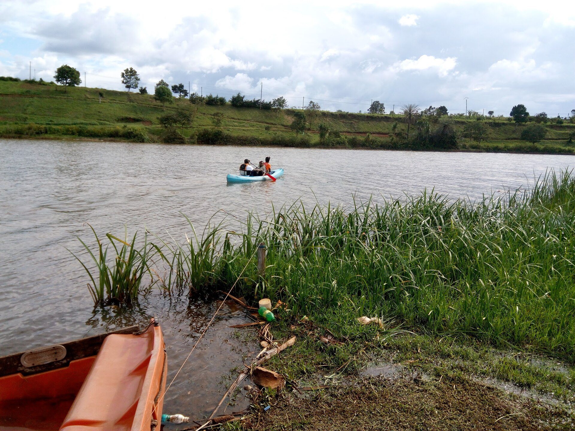 Sur le lac municipal de Dschang. Photo : Kondah / Wikimedia Commons, CC BY-SA 4.0